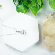 Green Amethyst Silver Pendant : Medium Oval - Love Rocks